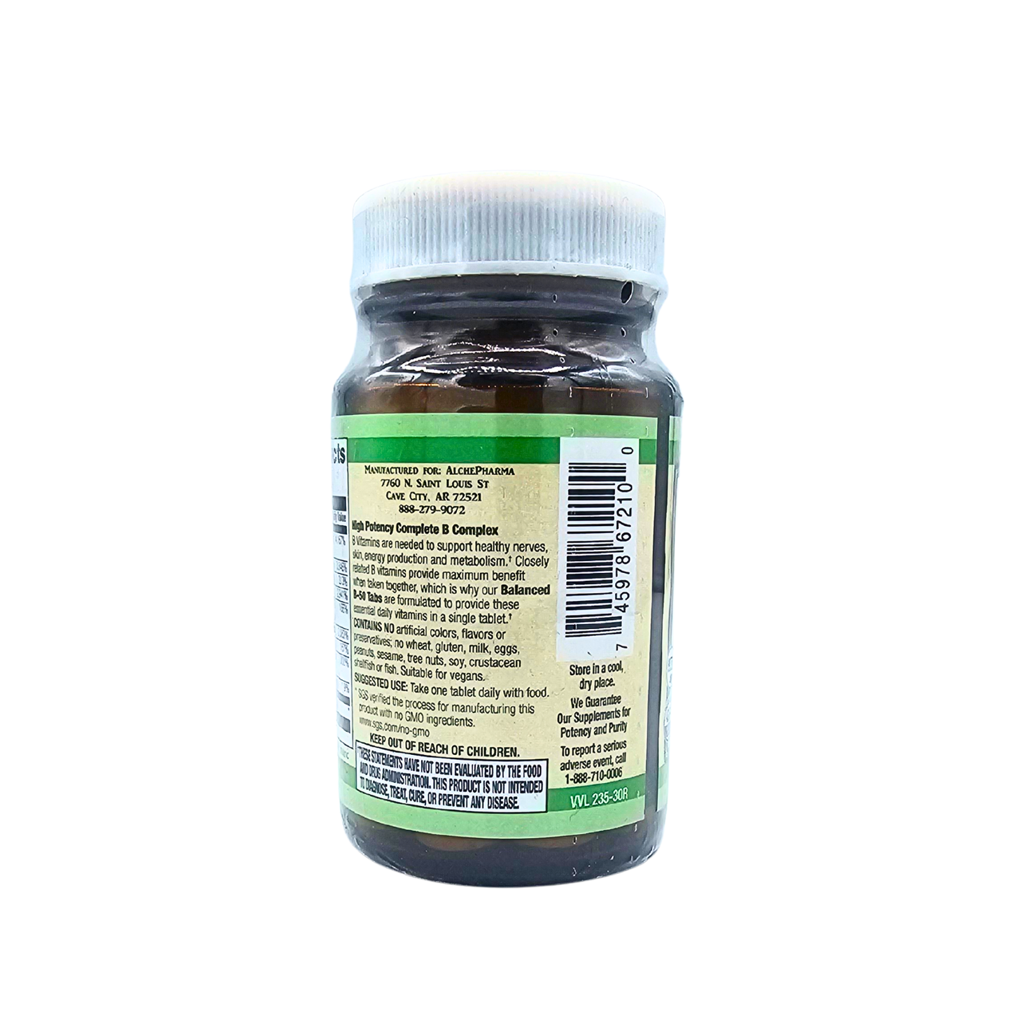 Balanced B-50 Veg Tablets