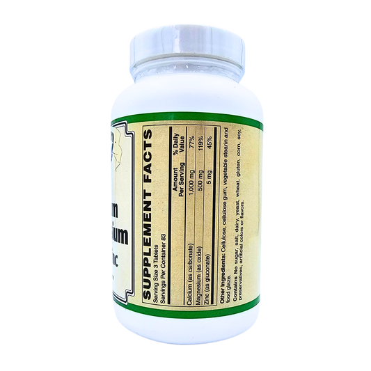 Calcium Magnesium & Zinc