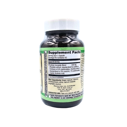 Rhodiola Complete - 500 Mg Ultimate Extract
