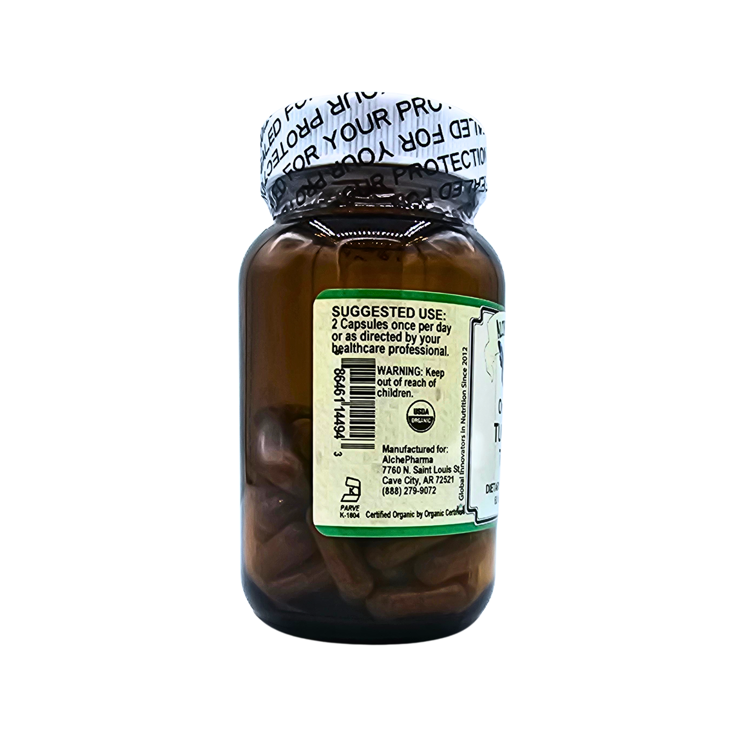 Turkey Tail - Organic 500 mg - 60 Capsules