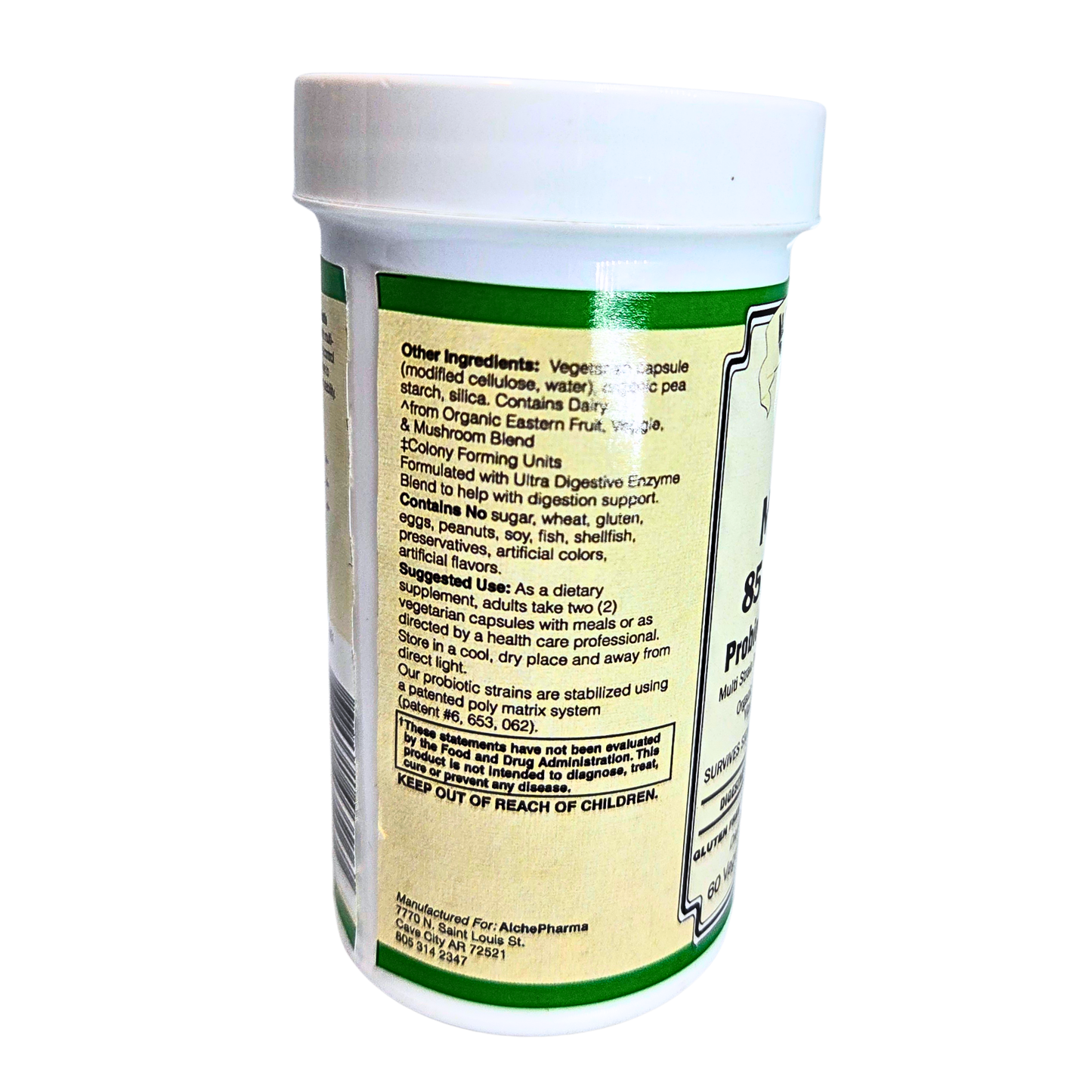 Mens 85 Billion Probiotic Capsules