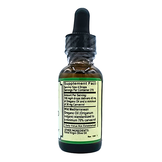Wild Mediterranean Oregano Oil - 70% Carvacrol