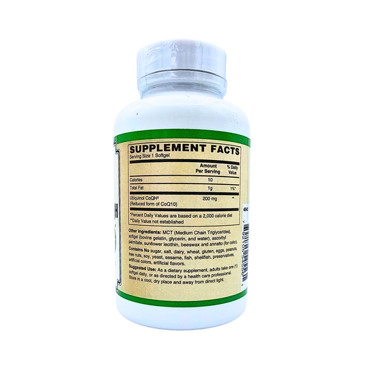Ubiquinol CoQH 200 mg