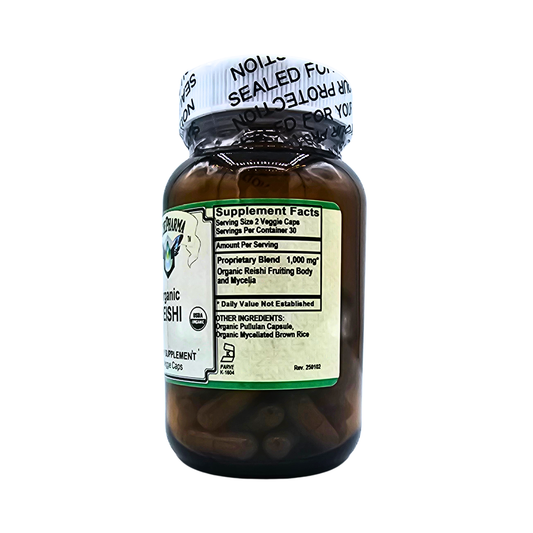 Reishi Mushroom - 500 Mg Veggie Caps