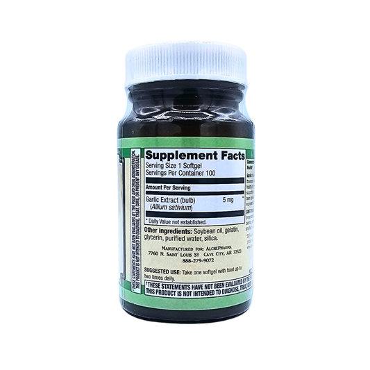 Garlic 500 mg Odor-Reduced Softgels