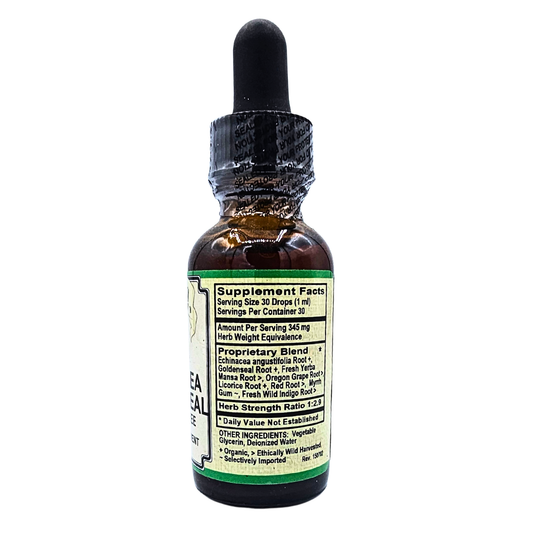 Echinacea Goldenseal - Alcohol-Free Herbal Blend Tincture