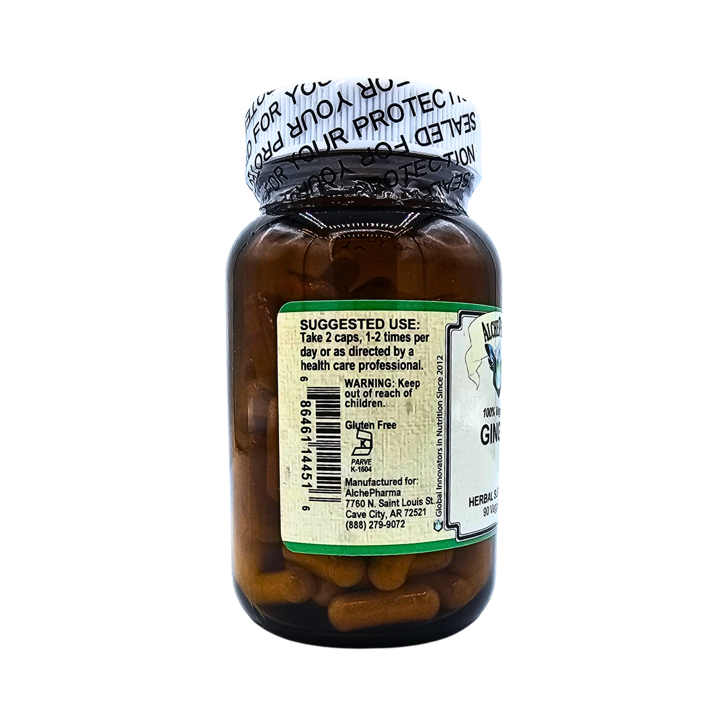 Ginger Root - 500 mg - 90 Capsules