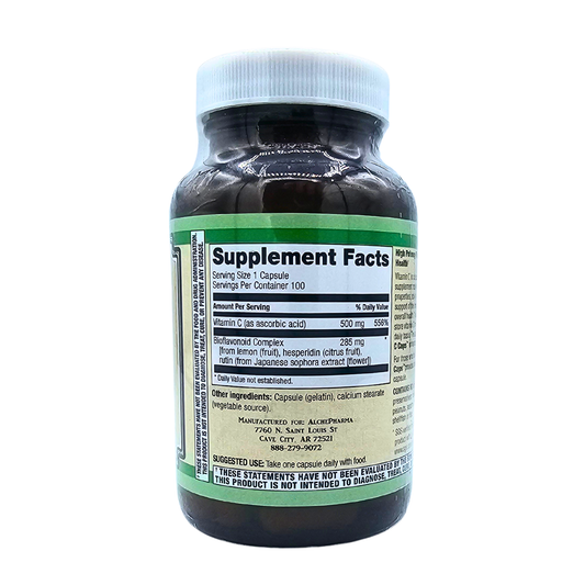 Bio C Caps Vitamin C - with Bioflavonoids - 100 Capsules