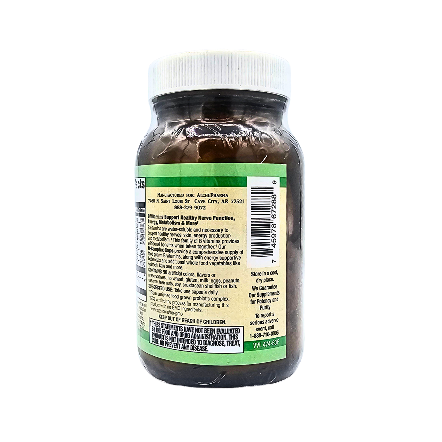 Whole Food B-Complex Capsules