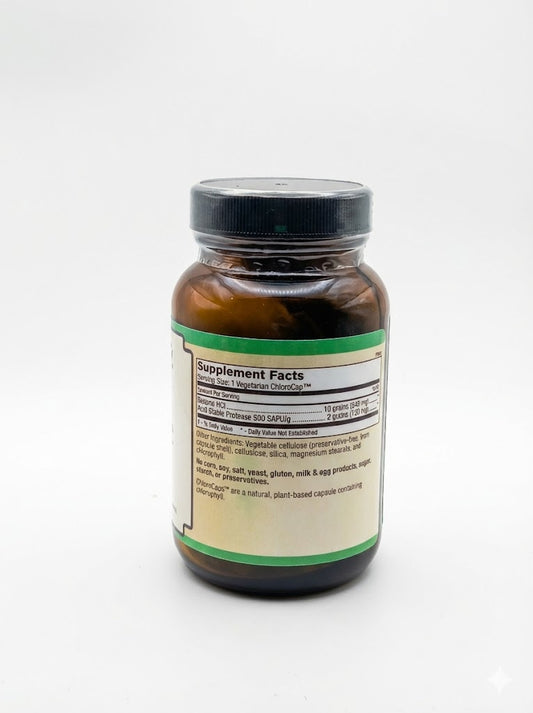 Betaine HCl – Digestive Enzyme & Stomach Acid Support (60 Vegetarian ChloroCaps®)