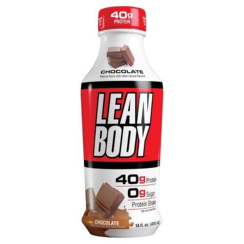 Lean Body Chocolate Protein Shake 14 floz