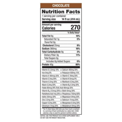 Lean Body Chocolate Protein Shake 14 floz