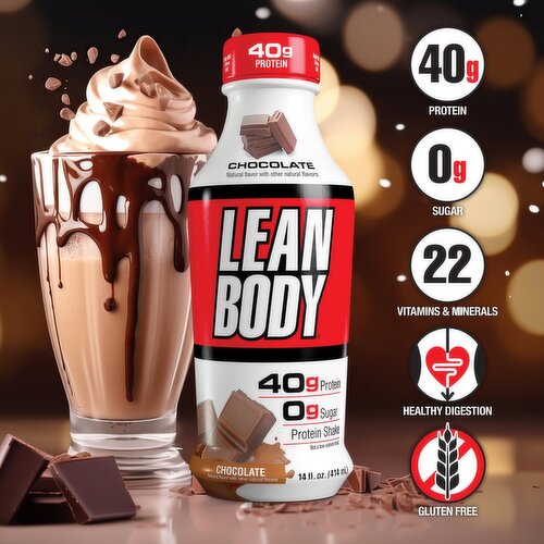 Lean Body Chocolate Protein Shake 14 floz