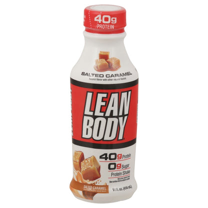 Lean Body Salted Caramel Protein Shake 14 floz
