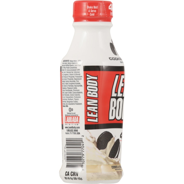 Lean Body Cookies & Cream Protein Shake 14floz
