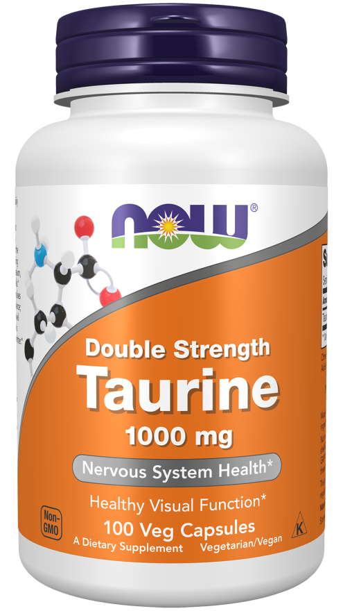 Taurine - Double Strength 1000 mg Veg Capsules