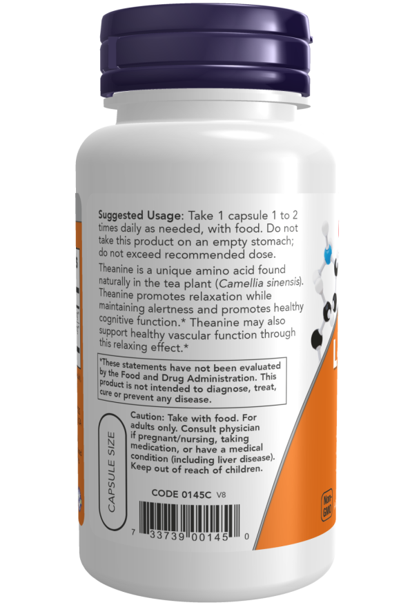 L-Theanine 100 mg Veg Capsules