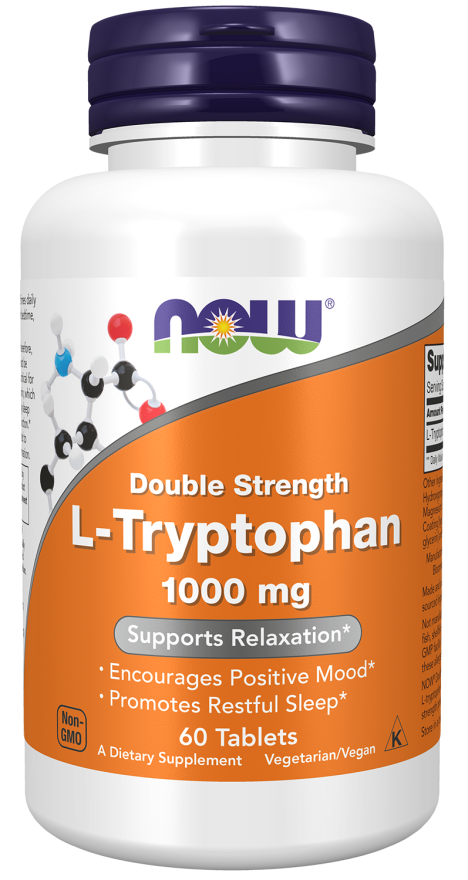 L-Tryptophan - Double Strength 1000 mg Tablets