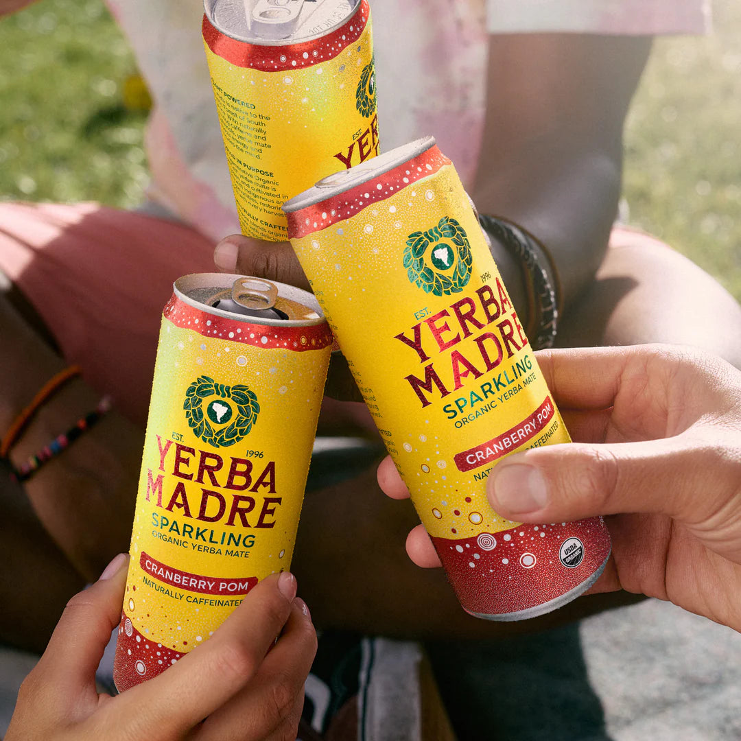 Yerba Madre Sparkling Cranberry Pomegranate