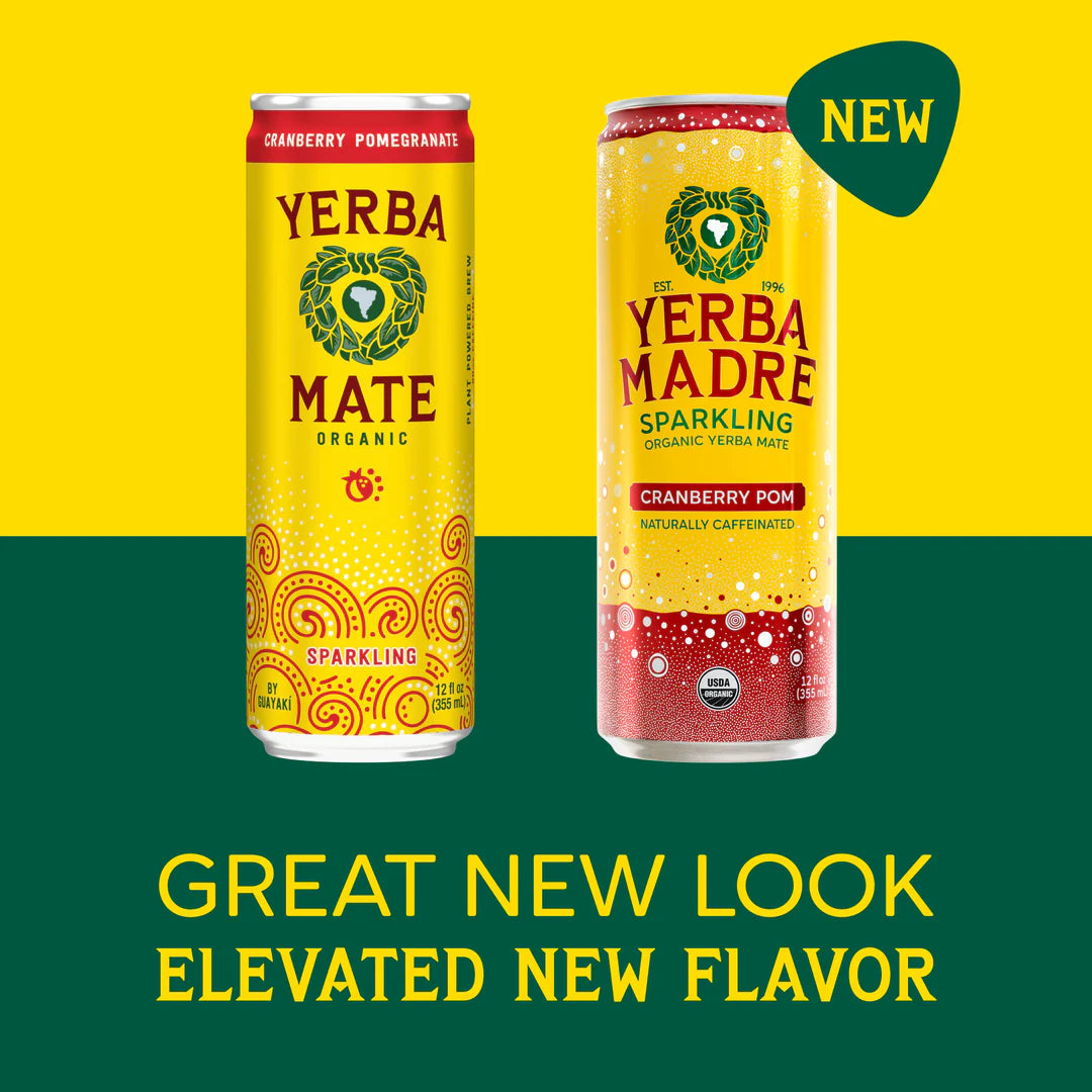 Yerba Madre Sparkling Cranberry Pomegranate
