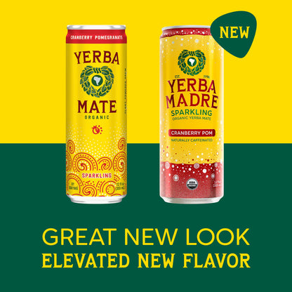 Yerba Madre Sparkling Cranberry Pomegranate