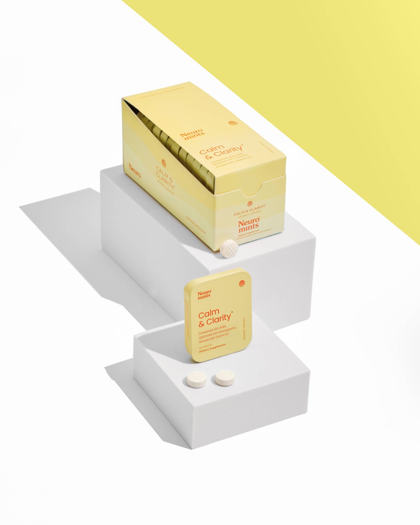 Calm and Clarity Mints | Honey Lemon