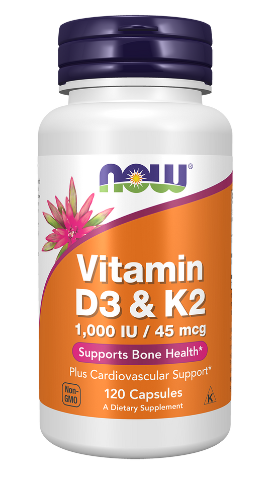 Vit D-3/K2 1000 IU/45 MCG  120 Capsules