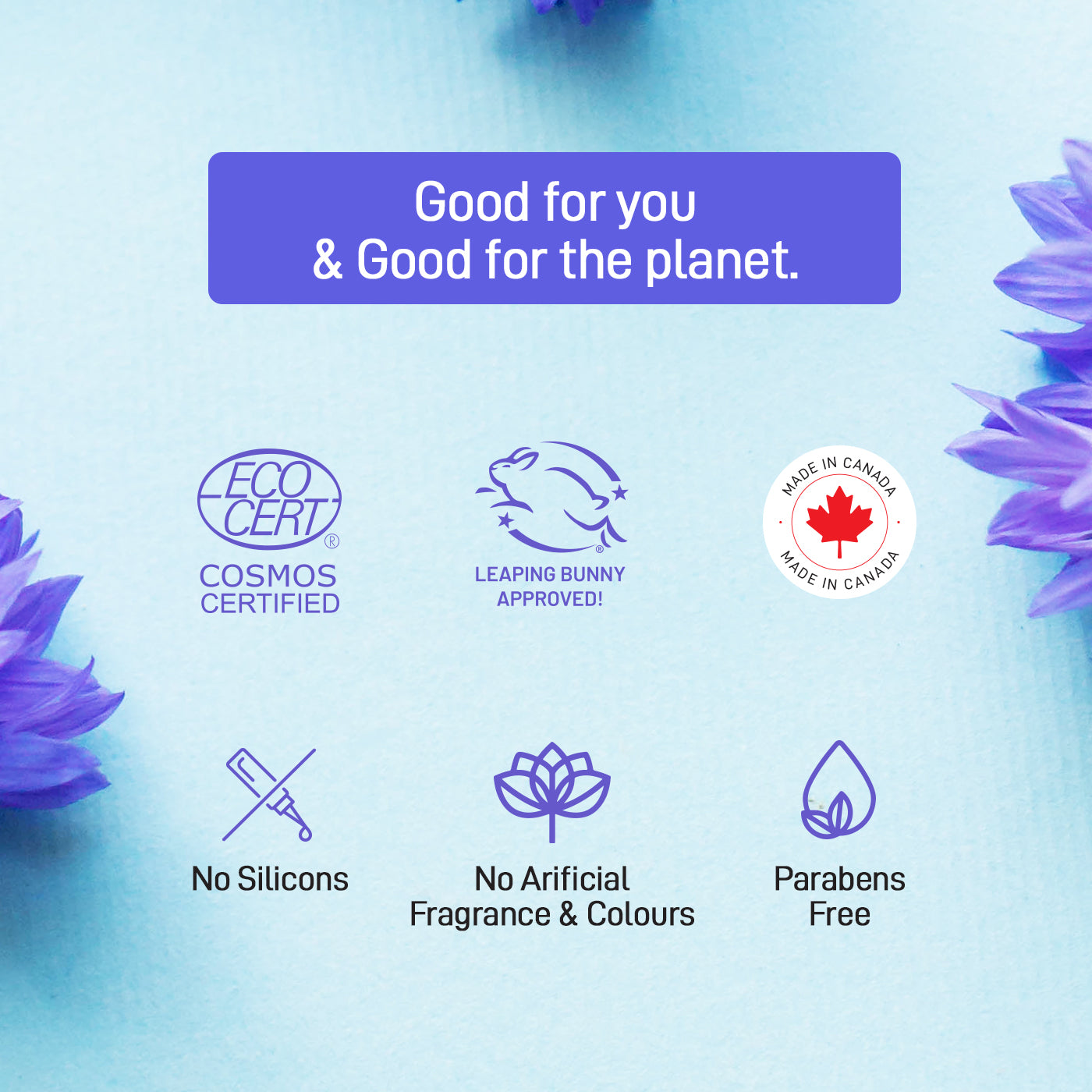 Hydrating Facial Moisturizer - Cornflower & Cucumber - 50 mL