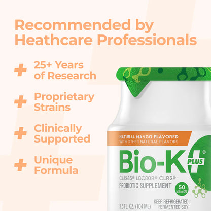 Bio-K Plus Mango Probiotic Fermented Soy