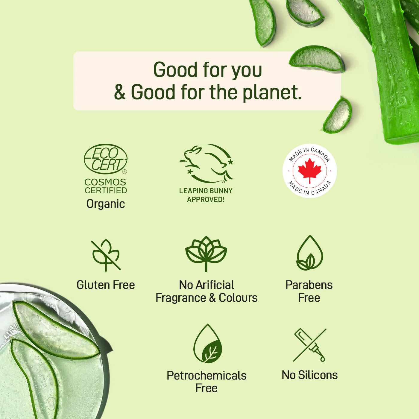 Oil Balancing Facial Cleanser - Aloe & Cucumber - 100 mL