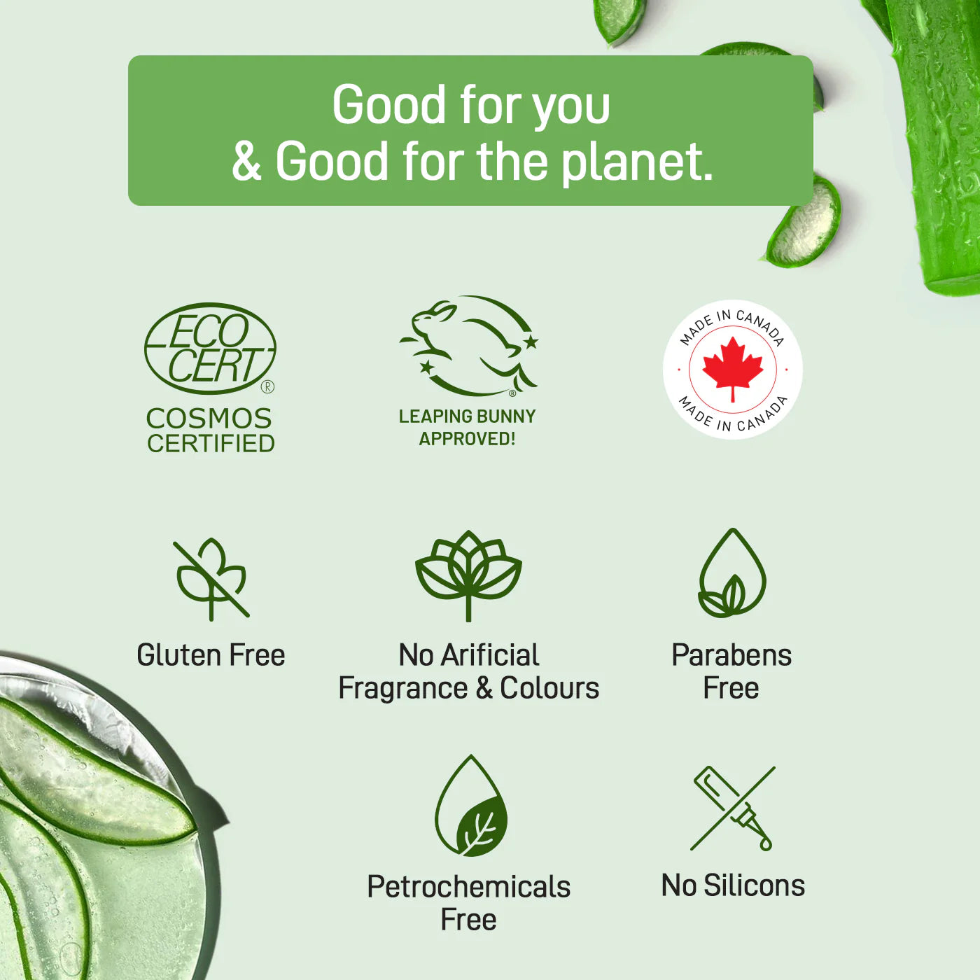 Oil Balancing Facial Moisturizer - Aloe & Cucumber - 50 mL
