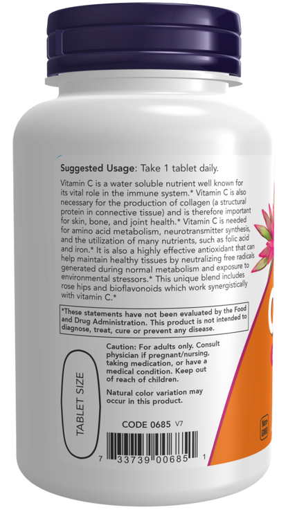 Vitamin C-1000 - with Rose Hips & Bioflavonoids Tablets