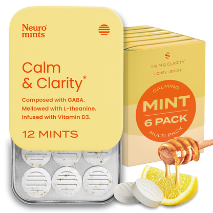 Calm and Clarity Mints | Honey Lemon