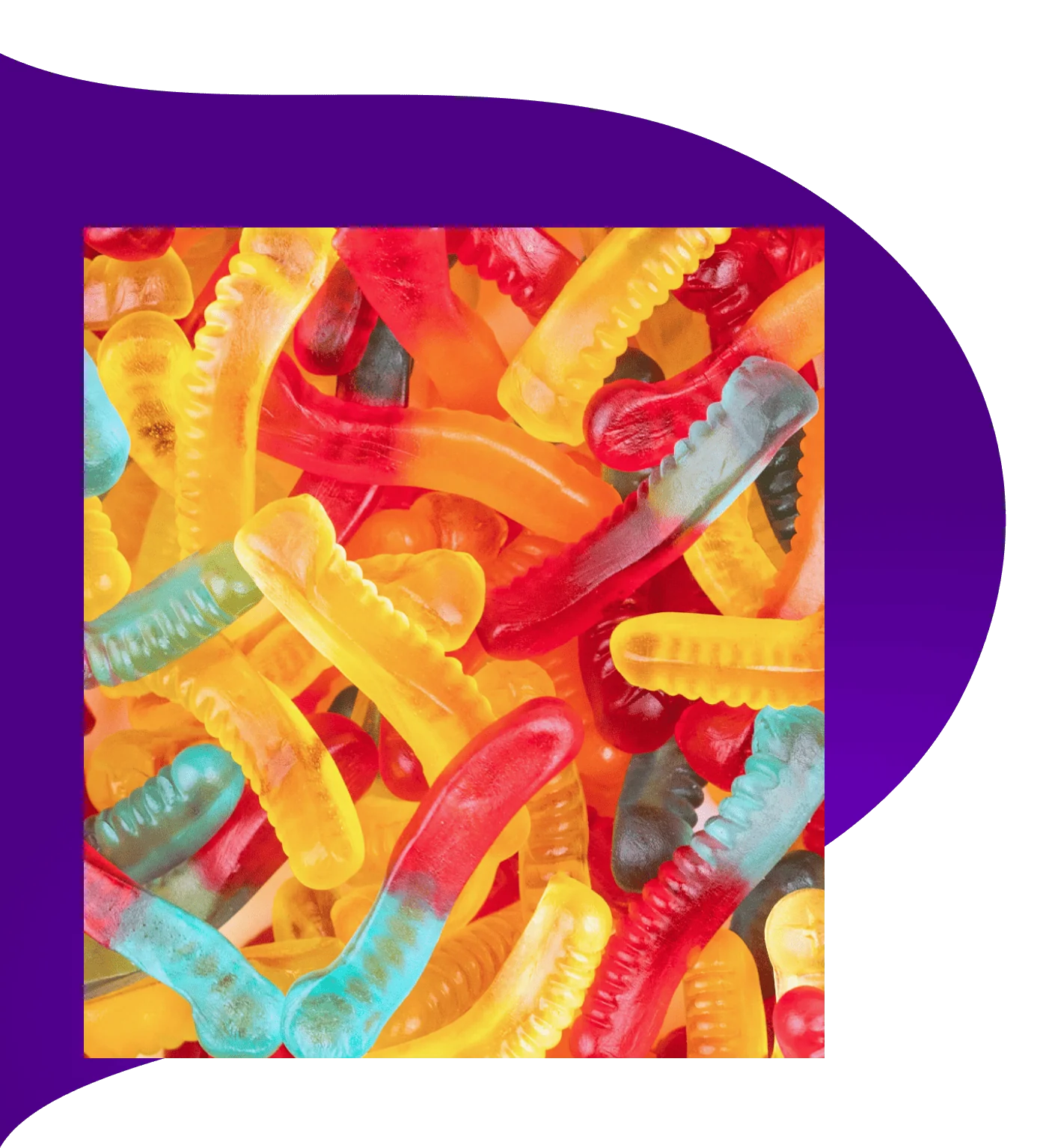 SMSW GUMMY WORMS