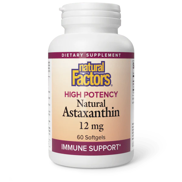 Astaxanthin 12 Mg - High Potency Natural Softgels