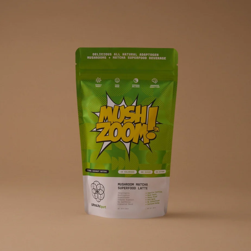 MushZoom Super Matcha Latte 30 Servings