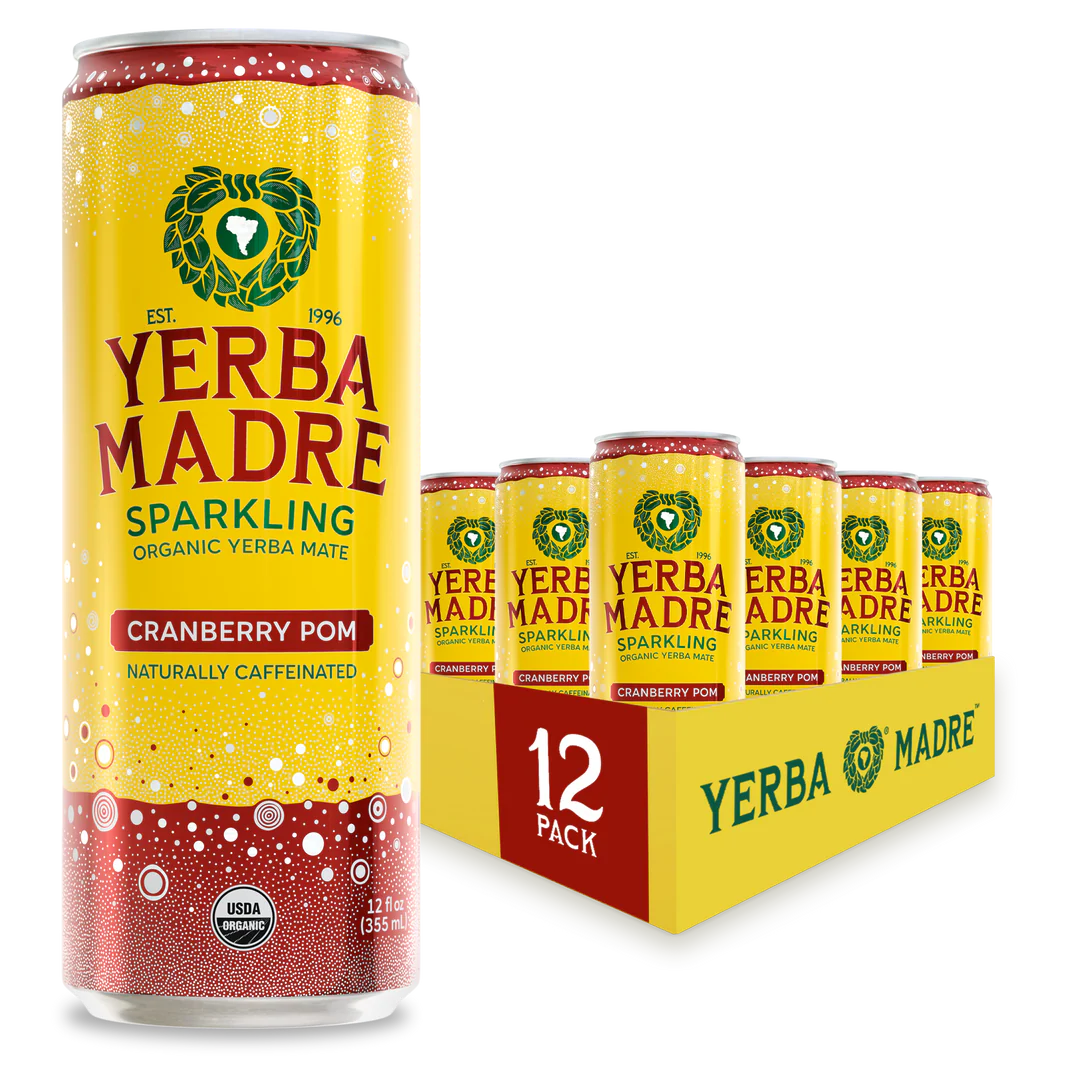 Yerba Madre Sparkling Cranberry Pomegranate