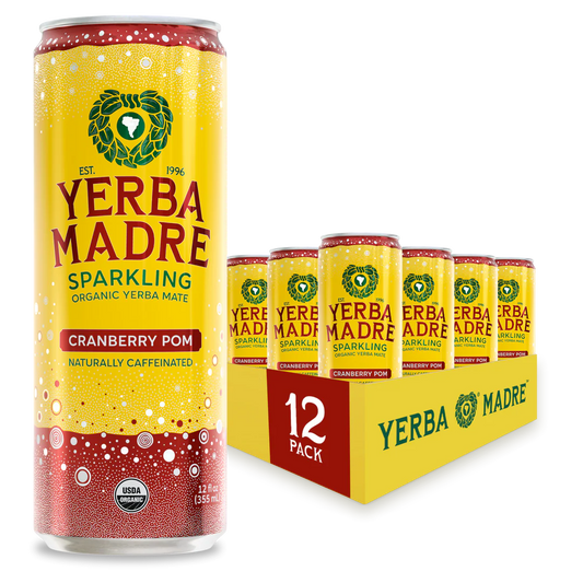 Yerba Madre Sparkling Cranberry Pomegranate