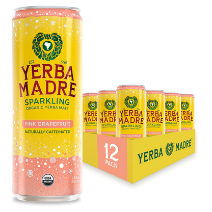 Yerba Madre Sparkling Grapefruit Ginger