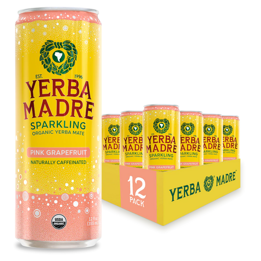 Yerba Madre Sparkling Grapefruit Ginger