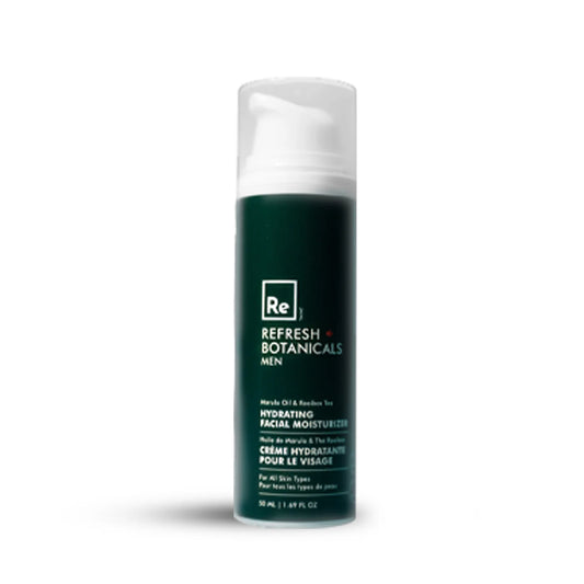 Hydrating Facial Moisturizer - For Men, with Marula Oil & Rooibos - 50 mL