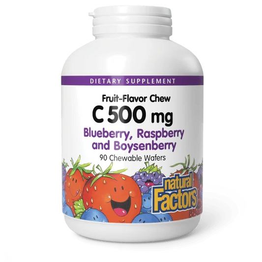 Vitamin C 500 mg 100% Fruit Chew