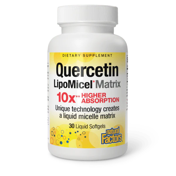 Quercetin LipoMicel Matrix 250 mg - Natural Factors
