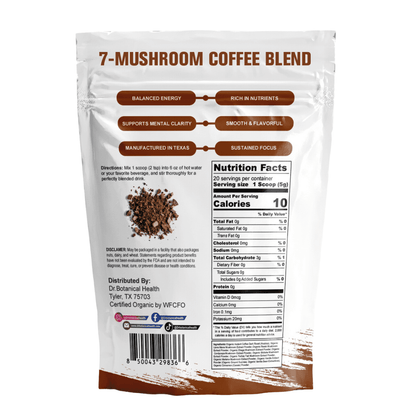 7-Mushroom Coffee Blend 3.52oz