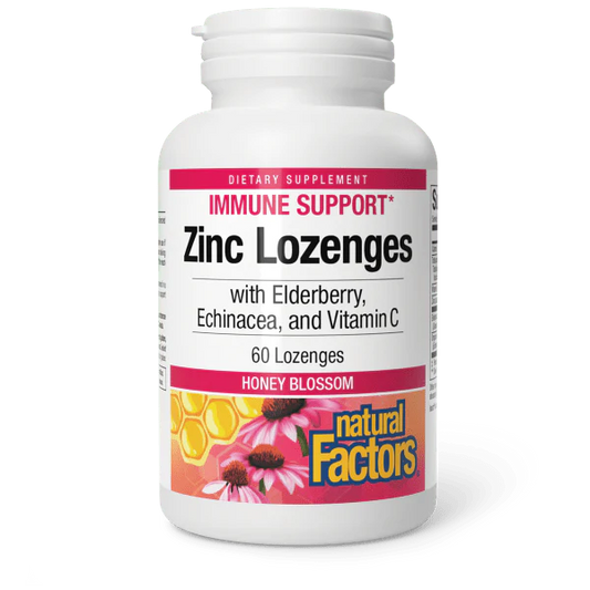 Zinc Lozenges, Honey Blossom - 60 Ct.