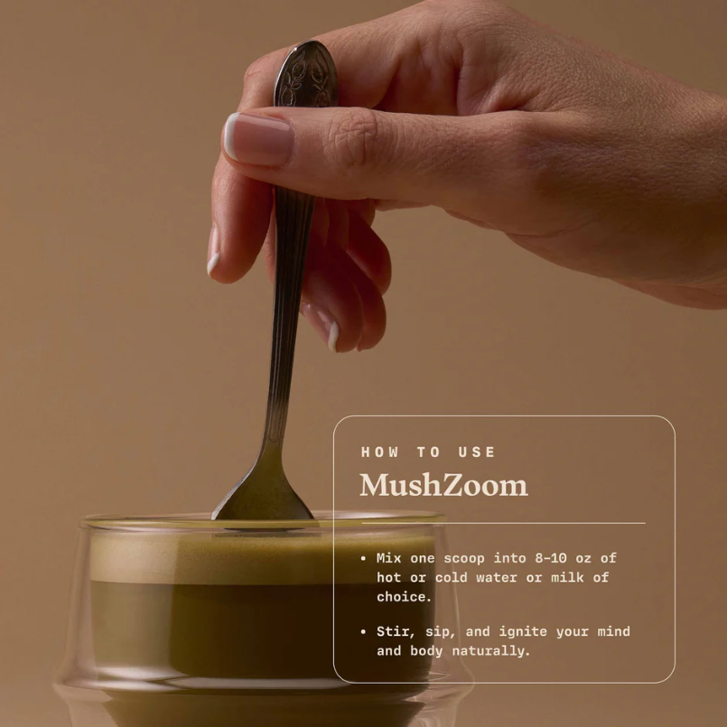 MushZoom Super Matcha Latte 30 Servings