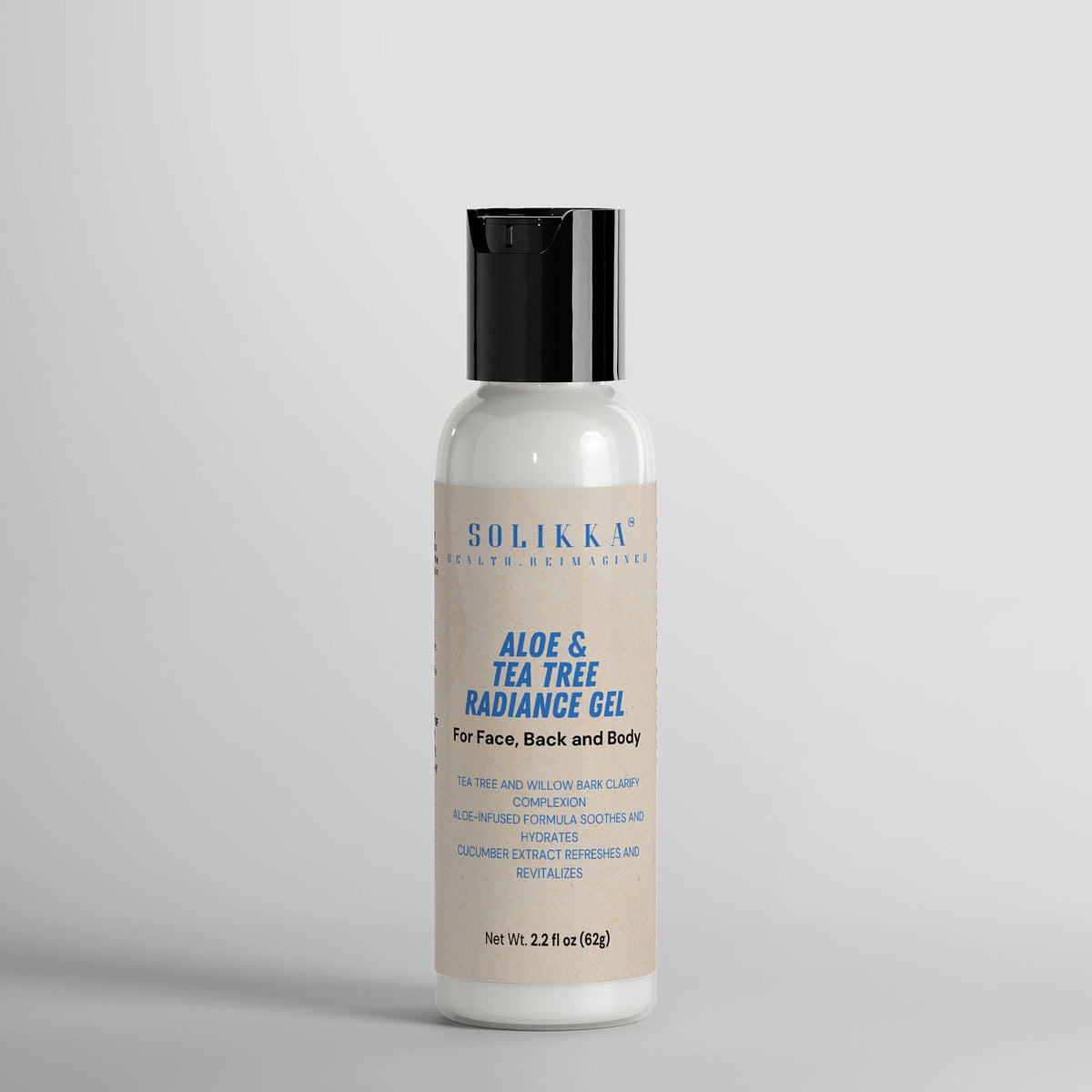 solikka Aloe & Tea Tree Radiance Gel