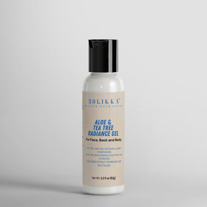 solikka Aloe & Tea Tree Radiance Gel