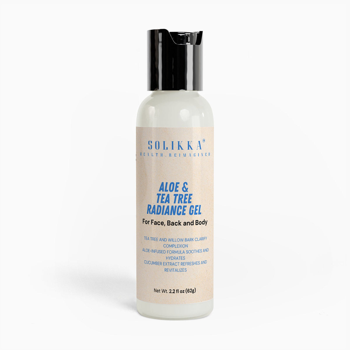 solikka Aloe & Tea Tree Radiance Gel
