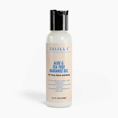 solikka Aloe & Tea Tree Radiance Gel